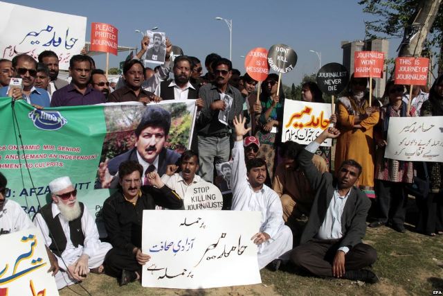پاکستان خطرناکترین مکان برای خبرنگاران