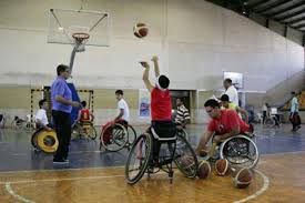 تیم های ملی بسکتبال معلولان افغان و ایتالیا مبارزه می کنند