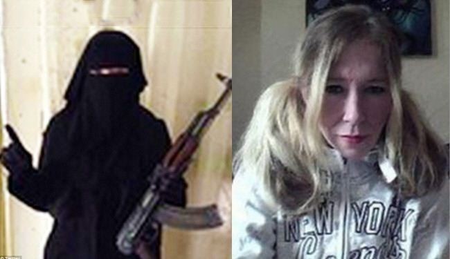 خوانندۀ زن انگلیسی یا یک داعشی !