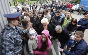 تاکنون ۸۰۰ هزار اوکراینی بی جا شده اند