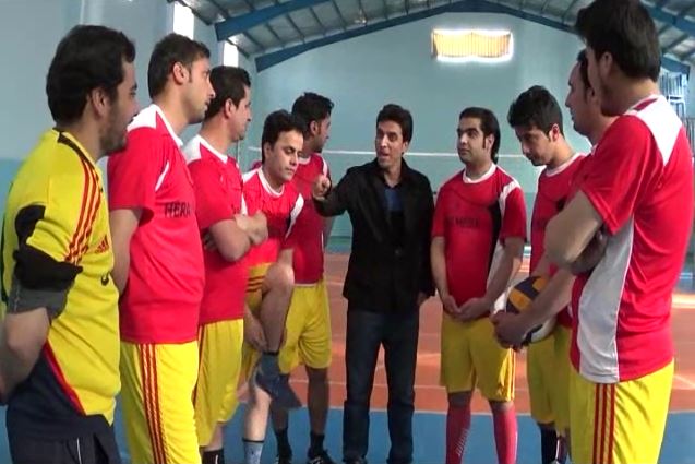 برگزاری مسابقات والیبال خبرنگاران در هرات