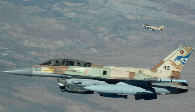 حضور جنگنده‌های اسرائیلی در تجاوز عربستان به یمن