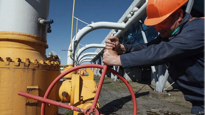 روسیه صادرات گاز را به اوکراین متوقف کرد