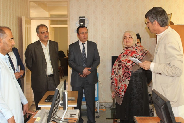 مسئولین رسانه ای وزارت اطلاعات و فرهنگ از خبرگزاری جمهور بازدید کردند