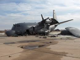 هواپیمای C130 که چهار سال پیش در بگرام دچار سانحه شده بود