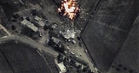 جنگنده های روسی، چند پایگاه مهم داعش را در سوریه هدف قرار دادند