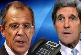 وزرای خارجه روسیه و امریکا، درباره بحران سوریه گفتگو کردند
