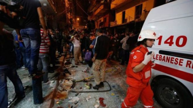 ۲۲۰ کشته و زخمی، نتیجه دو رویداد انتحاری در پایتخت لبنان