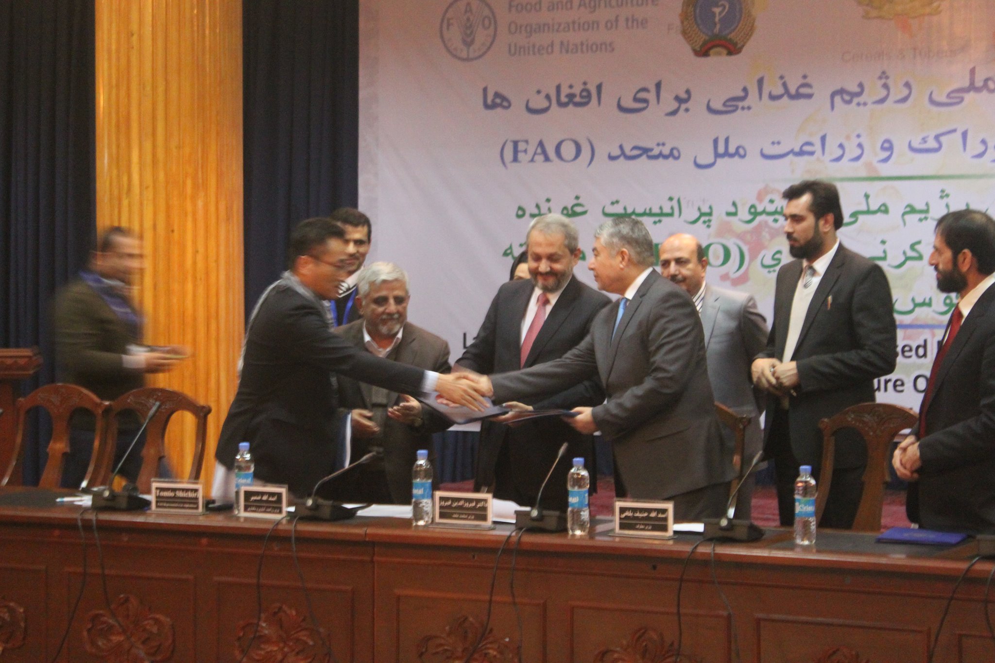 تفاهمنامه تطبیق رهنمودهای رژیم غذایی در کابل به امضا رسید