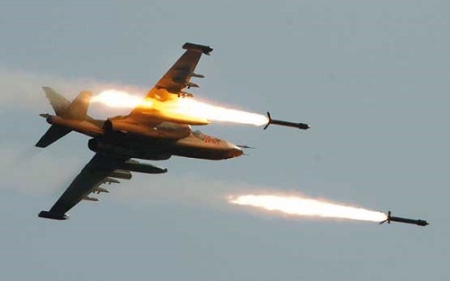 حمله جنگنده‌های روس به 1100 مقر تروریست های داعش