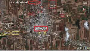 پیشروی ارتش سوریه برای تصرف شهر شیخ مسکین