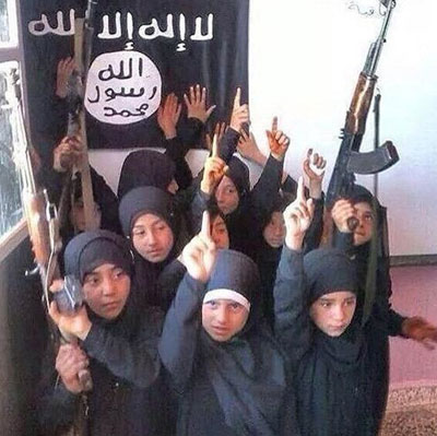 مکتب دخترانه داعش !