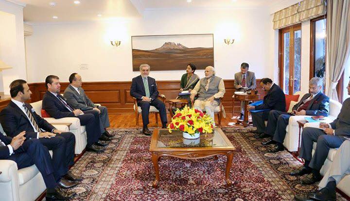 رییس اجرایی، با نخست وزیر هند دیدار کرد