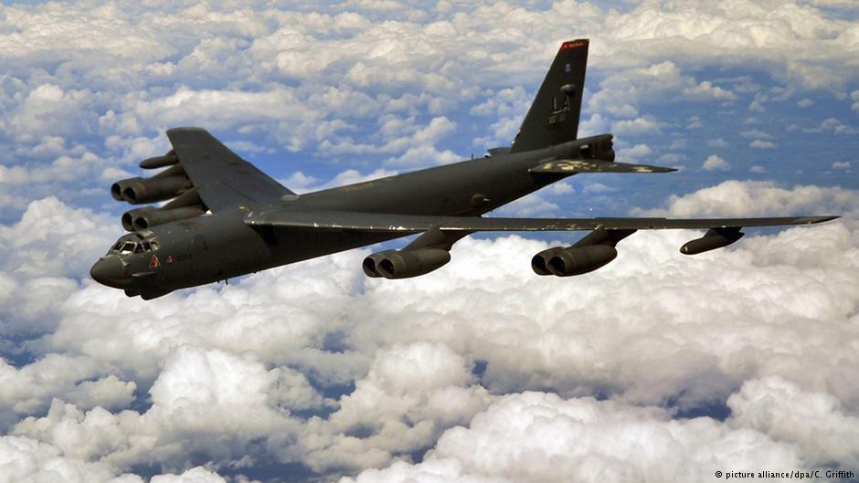 بمب افکن بی -52 آمریکا علیه داعش
