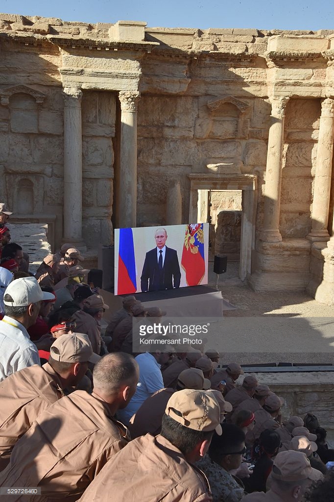 سخنرانی پوتین در پالمیرا سوریه !