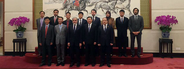رییس اجرایی، خواهان گسترش روابط تجارتی میان افغانستان و چین شد