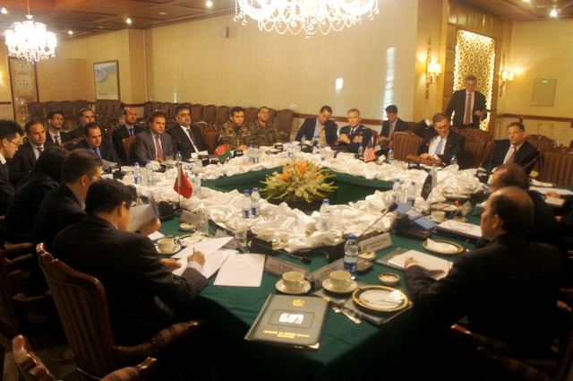 نشست چهارجانبه صلح با صدور بیانیه ای در اسلام آباد پایان یافت