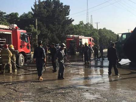 حمله انتحاری در کابل، جان ۱۴ محافظ نیپالی را گرفت