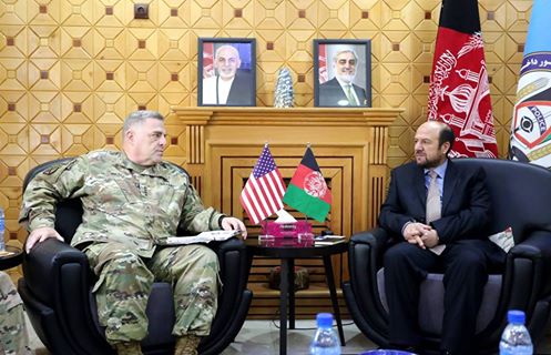 رییس ستاد کل ارتش امریکا به همکاری درازمدت با نیروهای افغان تاکید کرد