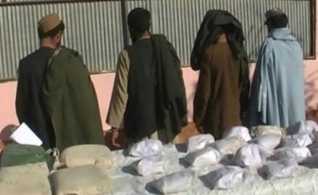 بازداشت چهار فروشنده مواد مخدر در هرات