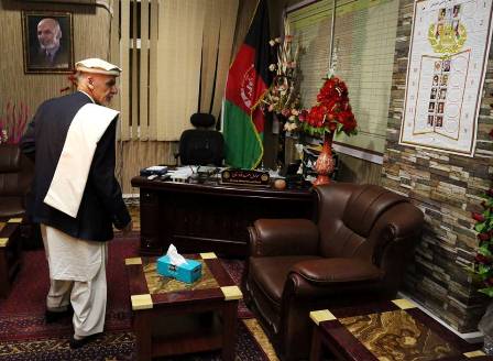 رئیس جمهور وظیفه آمرحوزه نهم شهر کابل را به حالت تعلیق در آورد