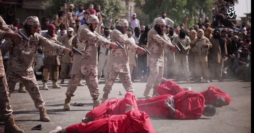 جنایتکاران داعش چند موصلی را اعدام کرد