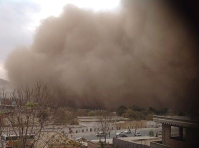 طوفان شدید در ولایت های شمالی و احتمال رسیدن آن به کابل