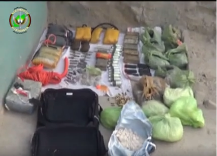 یک مخفیگاه مواد انفجاری تروریستان در شهر کابل کشف شد