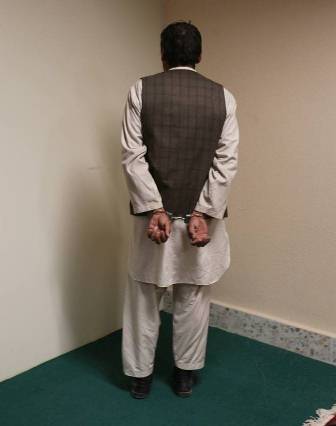 بازداشت یک قاچاقبر مواد مخدر در شهر کابل
