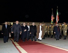 رییس اجرایی در رأس هیئتی برای شرکت در مراسم ترحیم آیت الله رفسنجانی وارد تهران شد