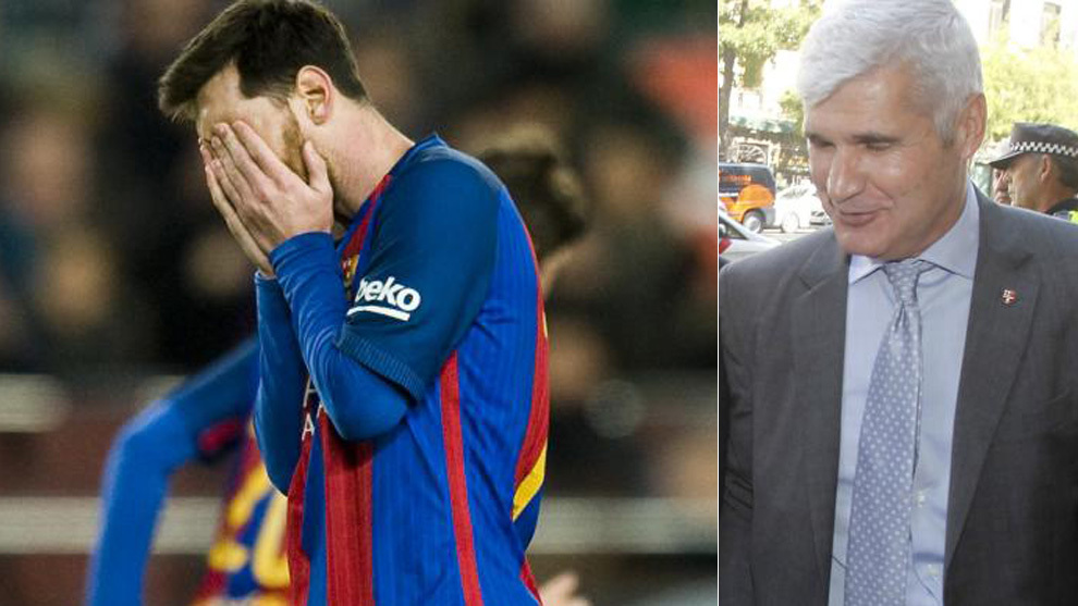اخراج کارمند باشگاه بارسلونا به خاطر مسی