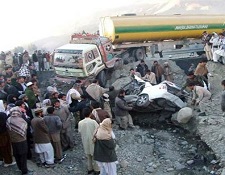 رویداد ترافیکی در هرات، چهار کشته و ۱۴ زخمی برجای گذاشت