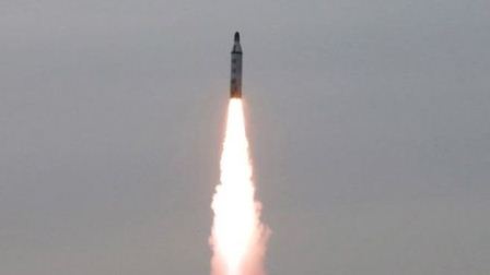 کوریای شمالی یک موشک بالستیک آزمایش کرد