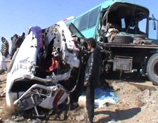 رویداد ترافیکی در هرات ۱۶ زخمی بر جای گذاشت
