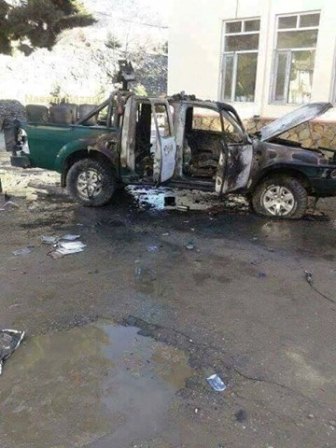 حمله افراد خشمگین بر پولیس حوزه سوم امنیتی شهر کابل