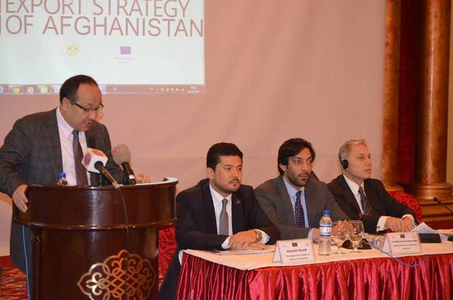استراتیژی ملی صادرات افغانستان تدوین می شود