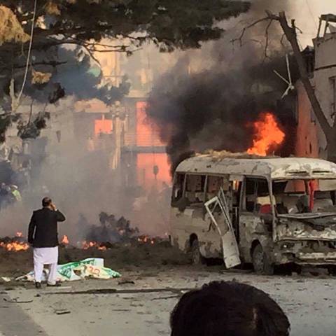 انفجار در شهر کابل یک کشته و ۸ زخمی برجای گذاشت