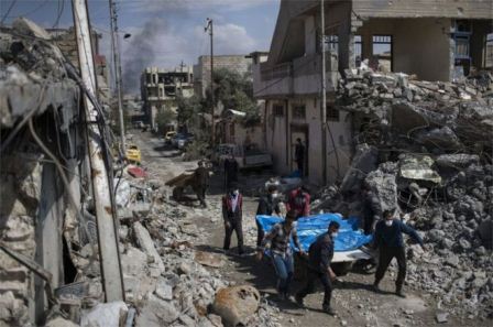 ۲۰۰ غیرنظامی در حمله هوایی ائتلاف ضد داعش در موصل کشته شدند