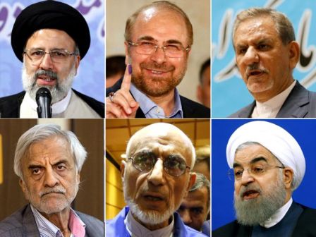 شش نامزد نهایی انتخابات ریاست جمهوری ایران مشخص شدند