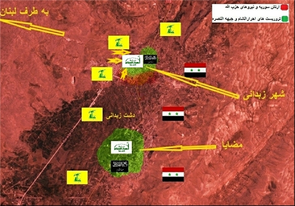 ارتش سوریه، اختیار دو منطقه استراتژیک را به دست گرفتند