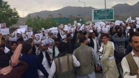 معترضان در کابل خواهان محاکمه گلبدین حکمتیار شدند