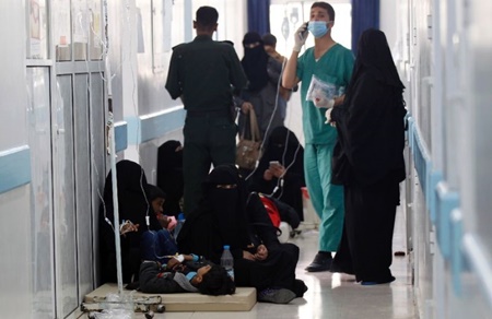 بیماری وبا در یمن، تاکنون نزدیک به ۳هزار نفر را مبتلا کرده است