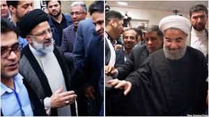حسن روحانی و سید ابراهیم رییسی شاخص ترین چهره های انتخابات 96 ایران