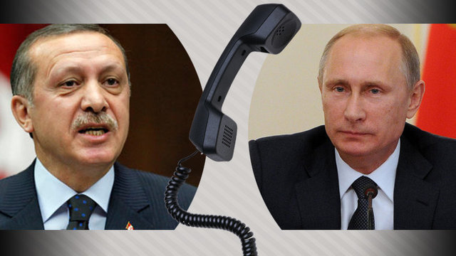 گفتگوی تیلفونی پوتین و اردوغان