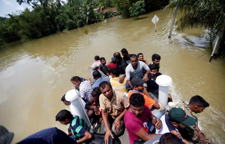 170 کشته در سیل سریلانکا