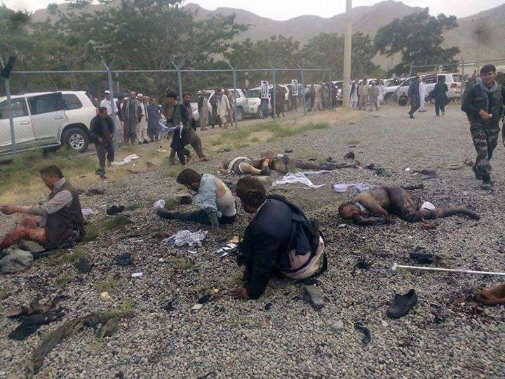 ۸ کشته و ۸۷ زخمی در انفجار مراسم تدفین در شفاخانه‌های کابل ثبت شده است