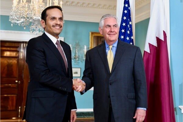 دیپلومات های بلندپایه امریکا، قطر و کویت با هم دیدار می کنند