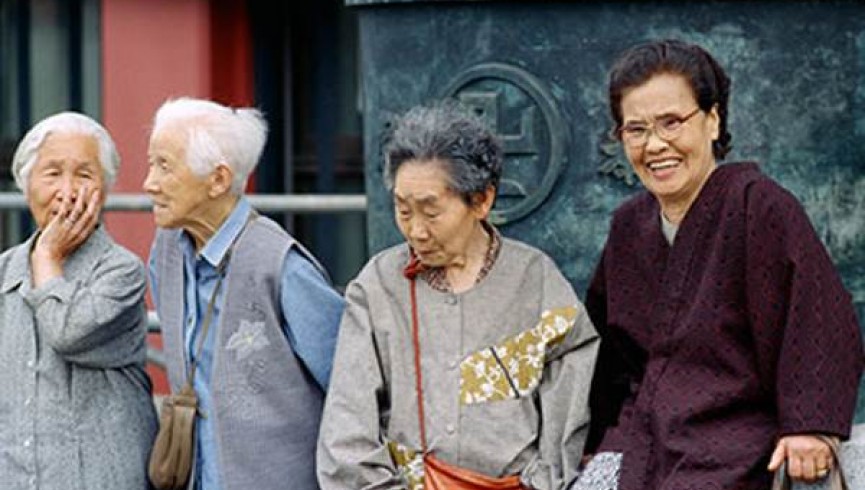 ریکاردشکنی تعداد 90 ساله ها در جاپان