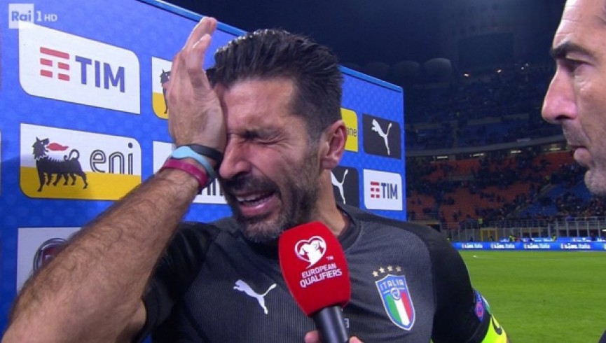 بوفون :برای خودم متاسف نیستم بلکه برای فوتبال ایتالیا متاسفم