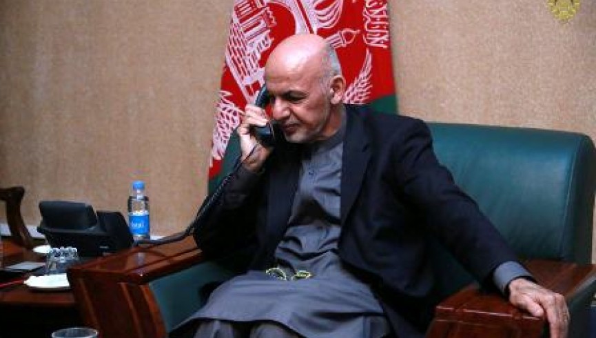 گفتگوی تلفنی غنی و پنس؛ امریکا در شرایط دشوار دوشادوش مردم افغانستان قرار خواهد داشت